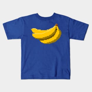 Bananas Pixel Art Kids T-Shirt